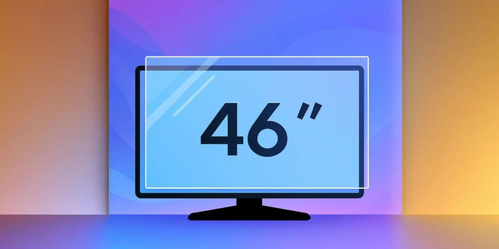 خرید محافظ صفحه تلویزیون 46