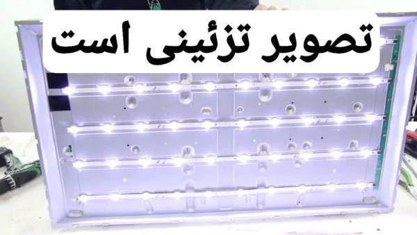 بک لایت تلویزیون جی پلاس 43 اینچ GPLUS 43" HJ512N- JH412 3*7LED 3V 800MM