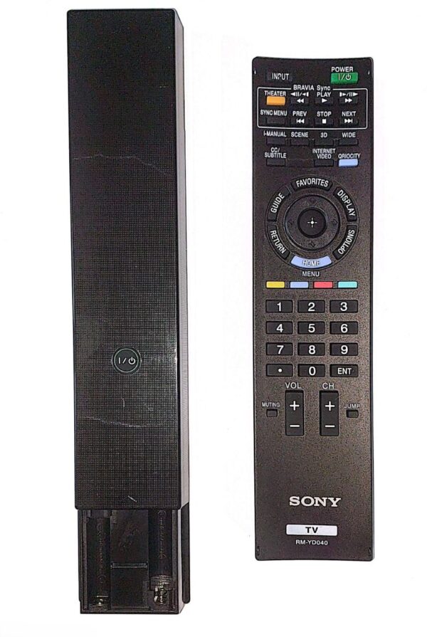 کنترل تلویزیون سونی SONY پشت پاور فابریک
