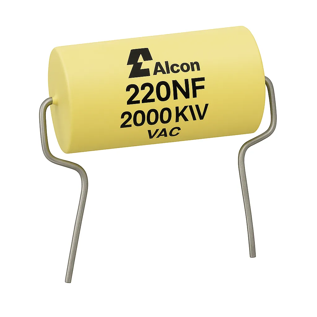 خازن 2000 کیلو ولت 220 نانو فاراد 220NF 2000KV VAC ALCON