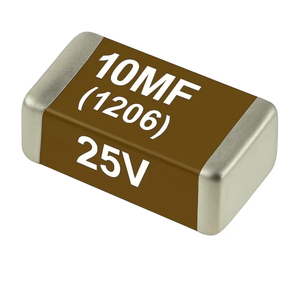خازن 10MF (1206) 25V