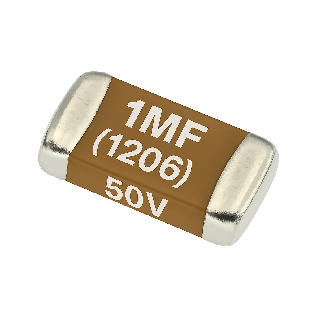 خازن 1MF (1206) 50V