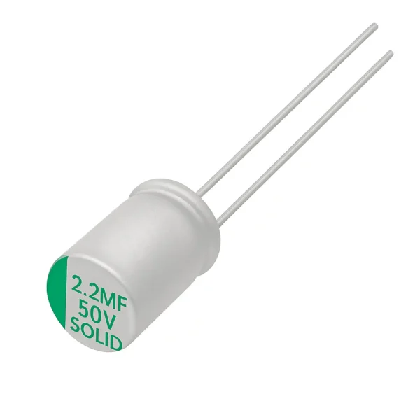 خازن جامد 50 ولت 2.2 میکرو فاراد 2.2MF 50V SOLID