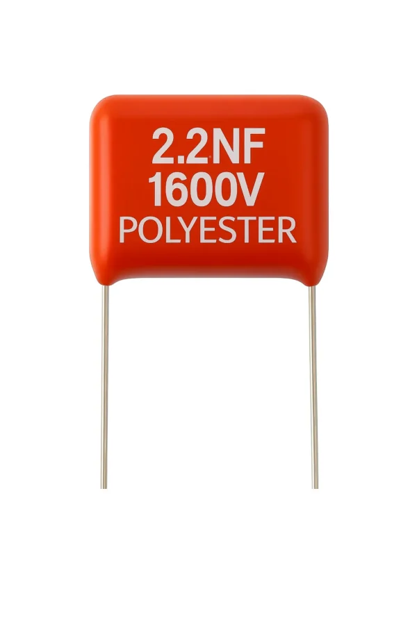خازن پلی استر 1600 ولت 2.2 نانو فاراد 2.2NF 1600V POLYESTER