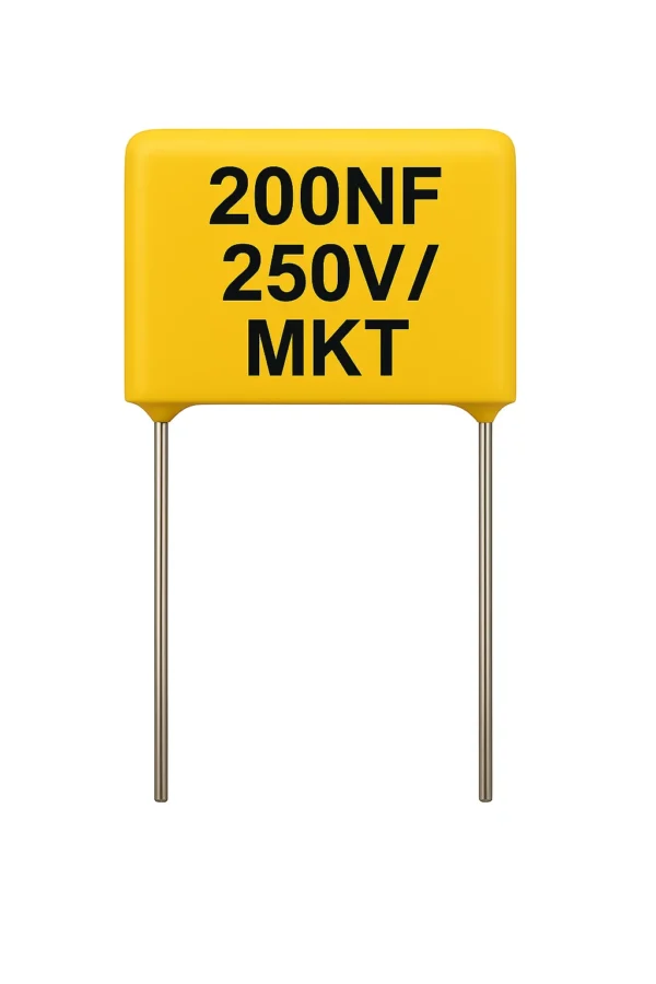 خازن 250 ولت 200 نانو فاراد 200NF 250V MKT