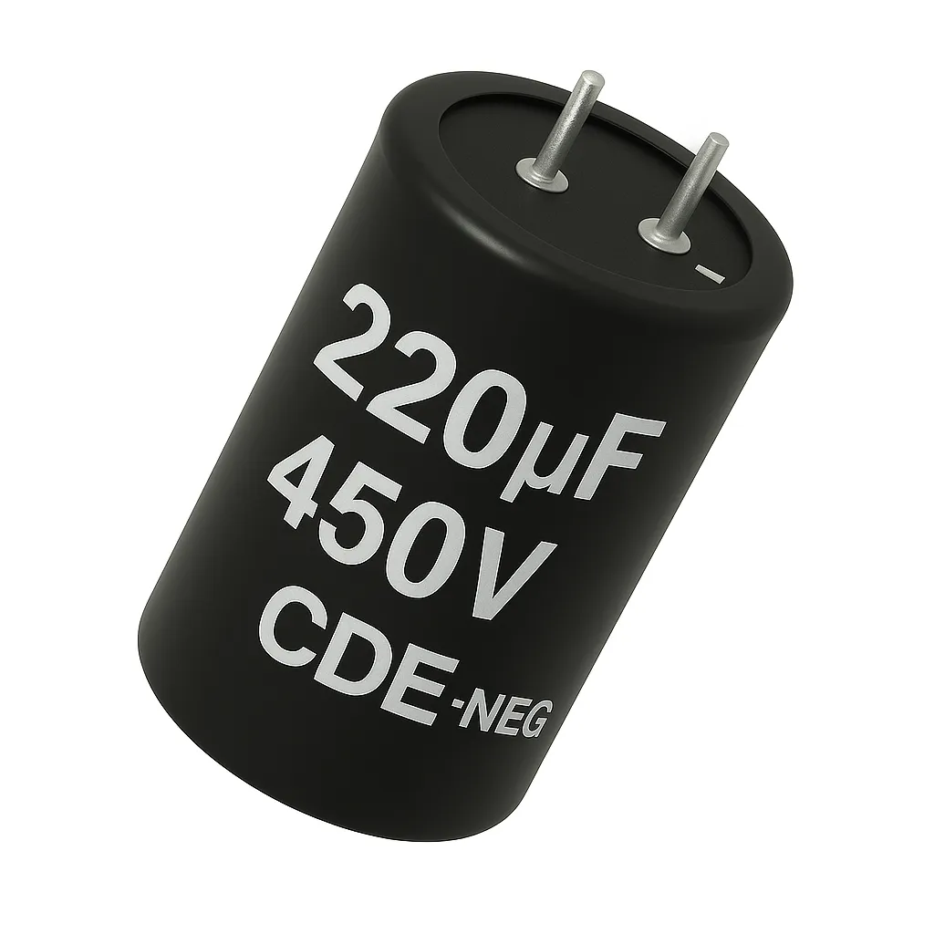 خازن 450 ولت 220 میکرو فاراد اصلی 220MF 450V ORG