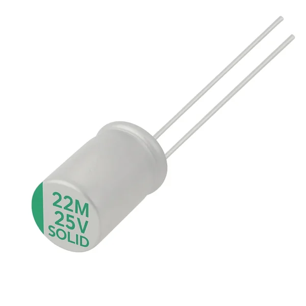 خازن جامد 25 ولت 22 میکرو فاراد 22MF 25V SOLID