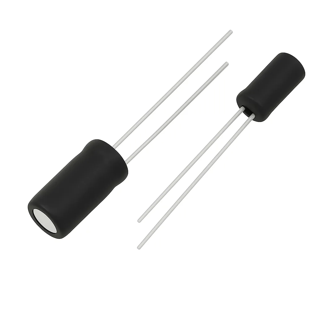 خازن 16 ولت 33 میکرو فاراد 33MF 16V