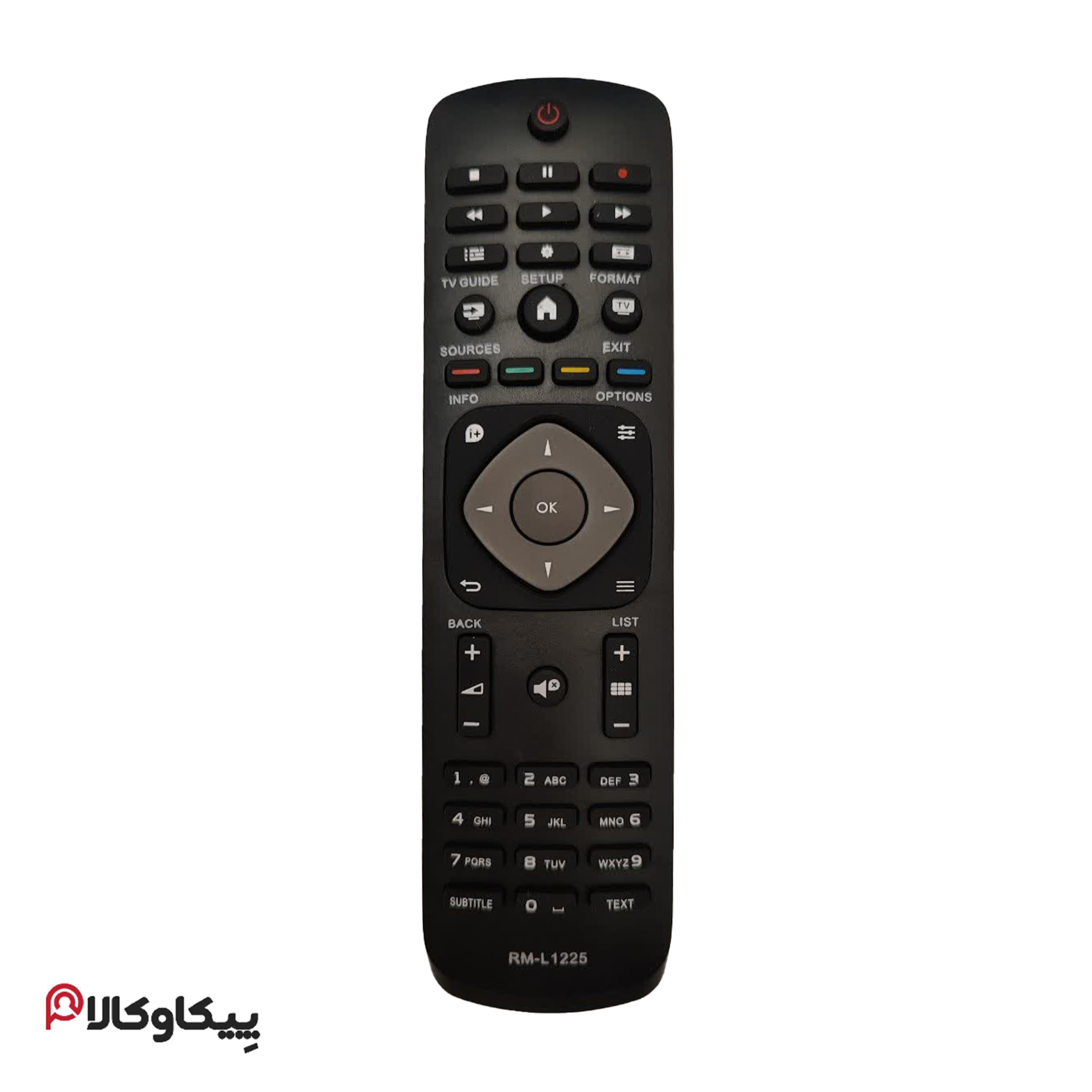کنترل تلویزیون فیلیپس کوتاه 1225 PHILIPS