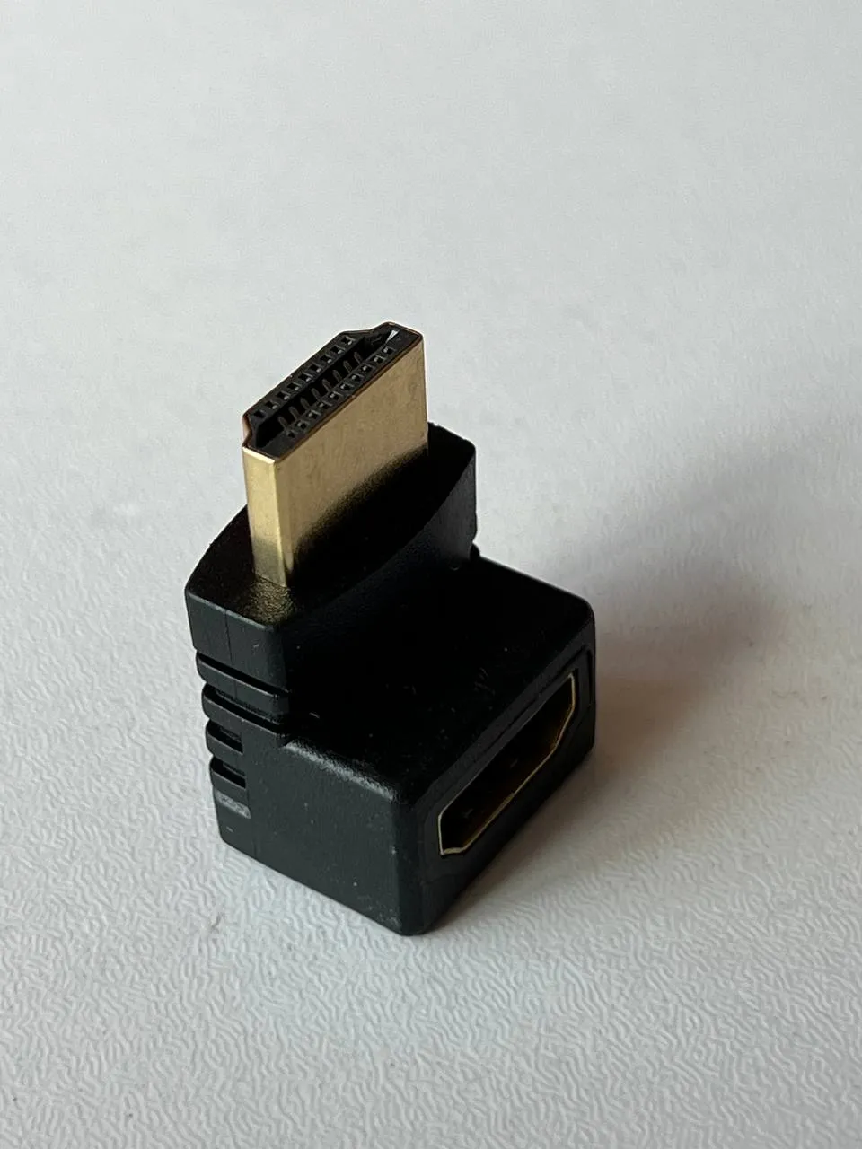 فیش تبدیل مادگی HDMI به نری HDMI چپقی - تصویر 2