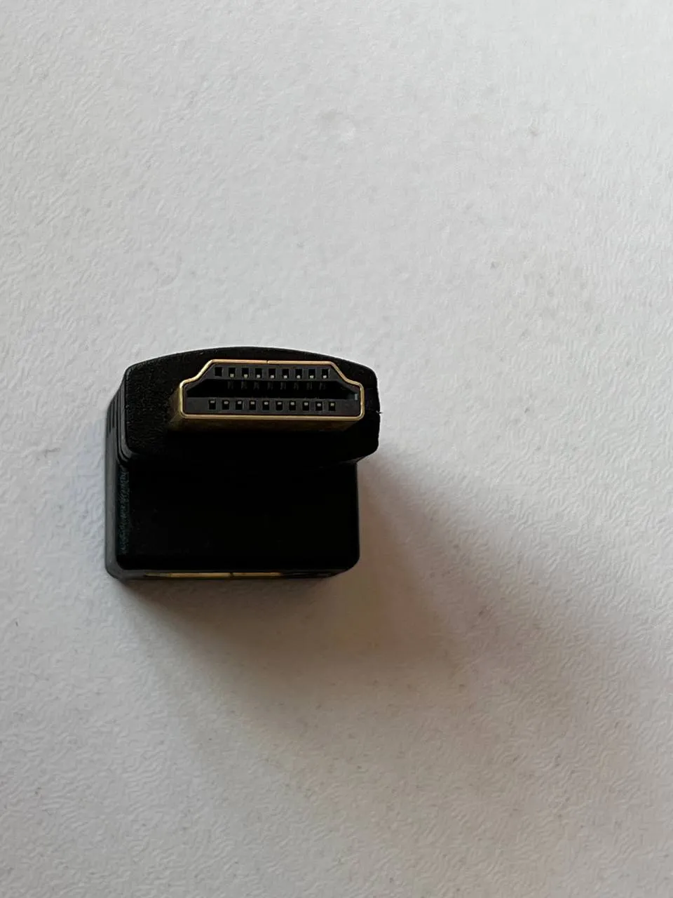 فیش تبدیل مادگی HDMI به نری HDMI چپقی - تصویر 3