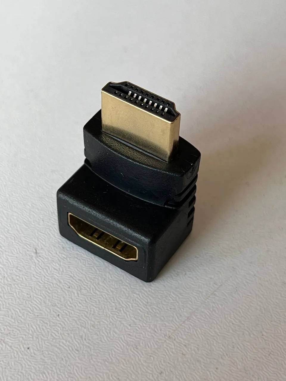 فیش تبدیل مادگی HDMI به نری HDMI چپقی