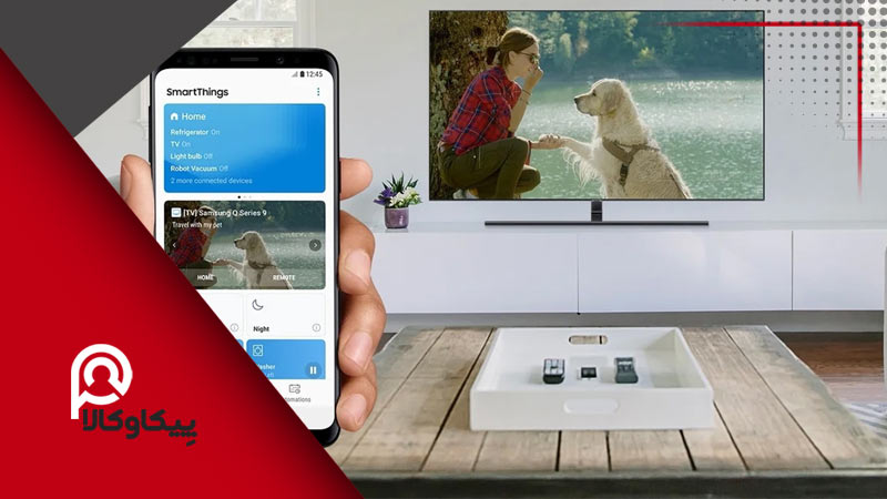 روشن کردن تلویزیون بدون کنترل با استفاده از برنامهSmartThings