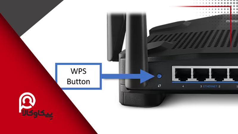 روشن کردن تلویزیون بدون کنترل با استفاده از دکمه WPS مودم