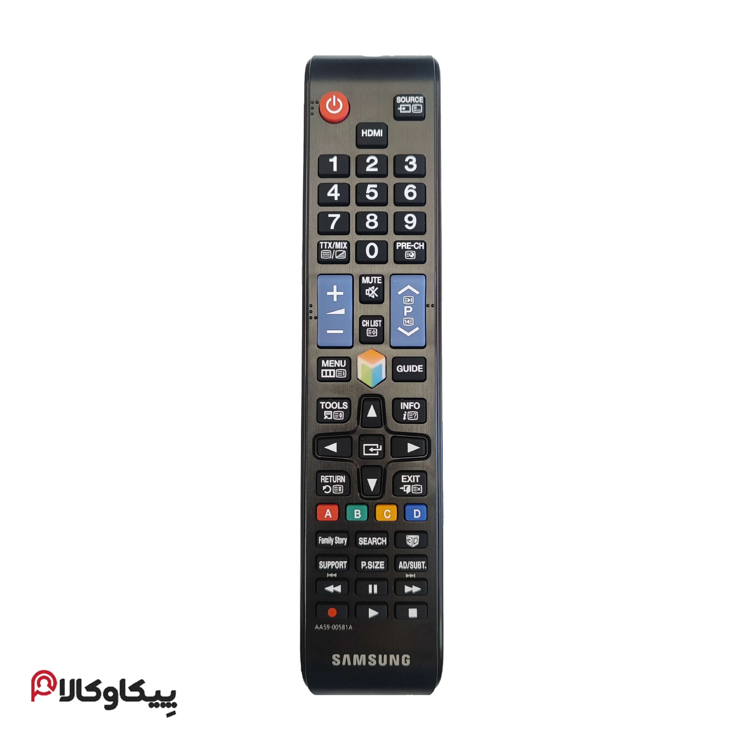 کنترل تلویزیون سامسونگ SAMSUNG 1078 فابریک شرکتی