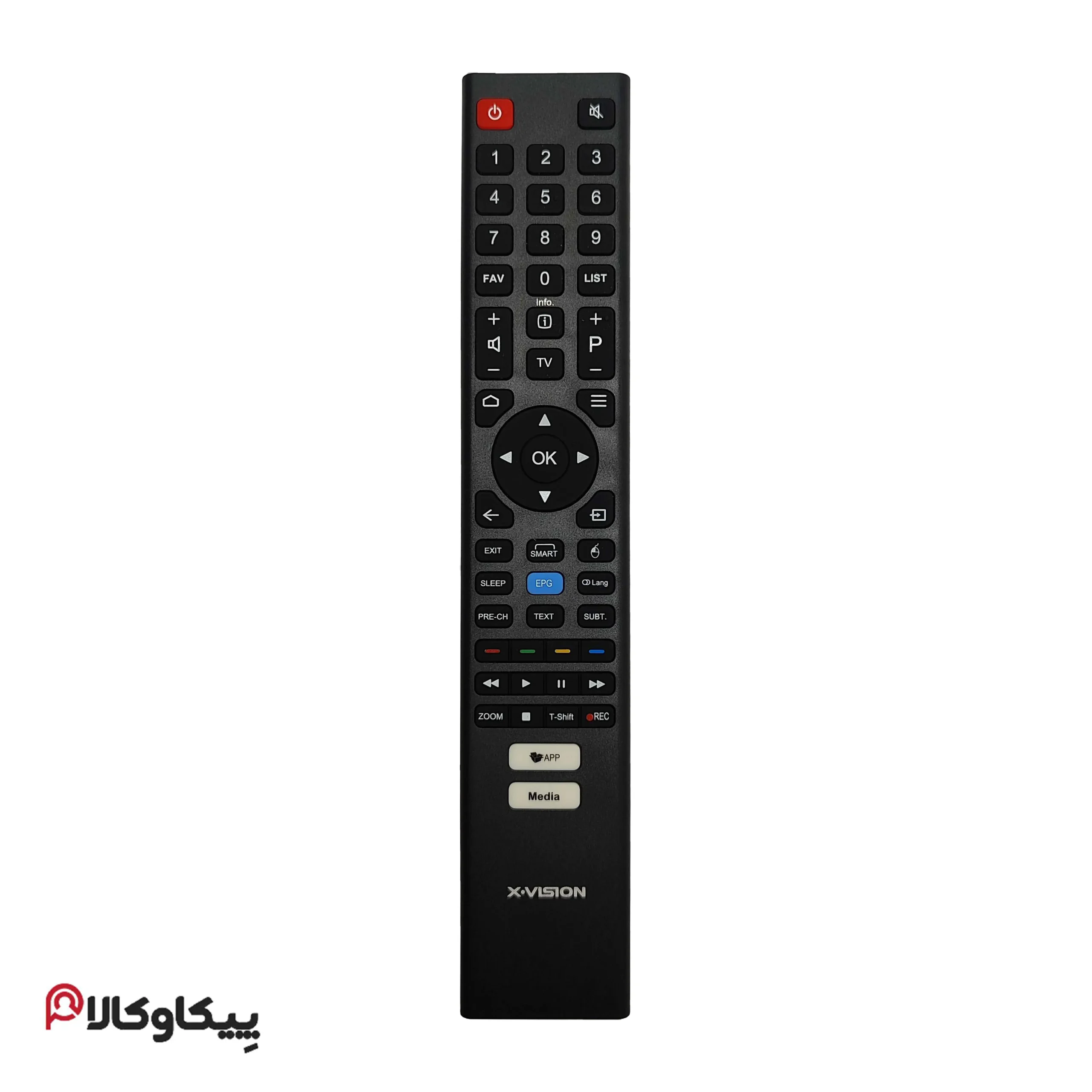 کنترل تلویزیون ایکس ویژن XVISION نت فلیکس دار بلند اورجینال