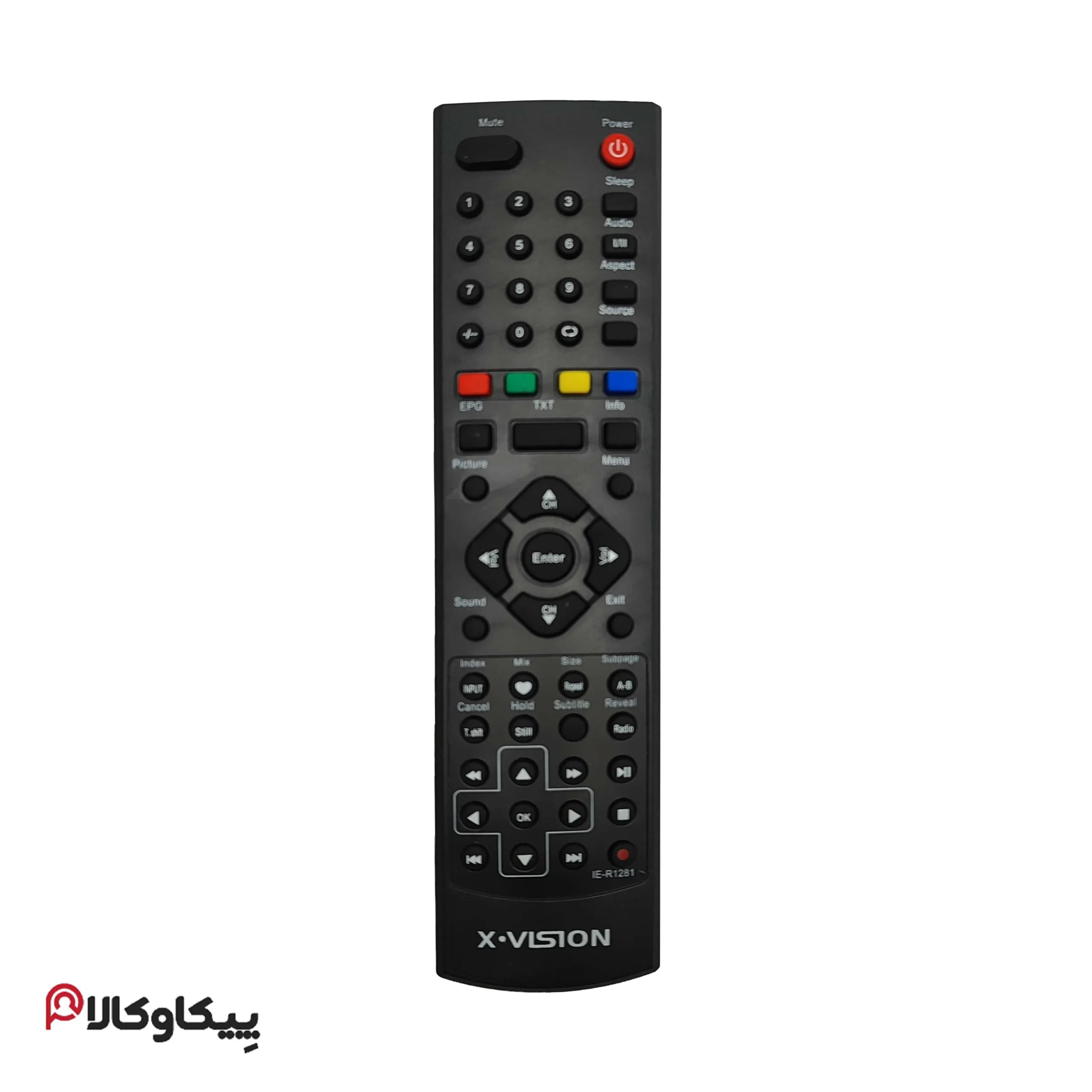 کنترل تلویزیون ایکس ویژن XVISION رکورد دار نیم قلمی