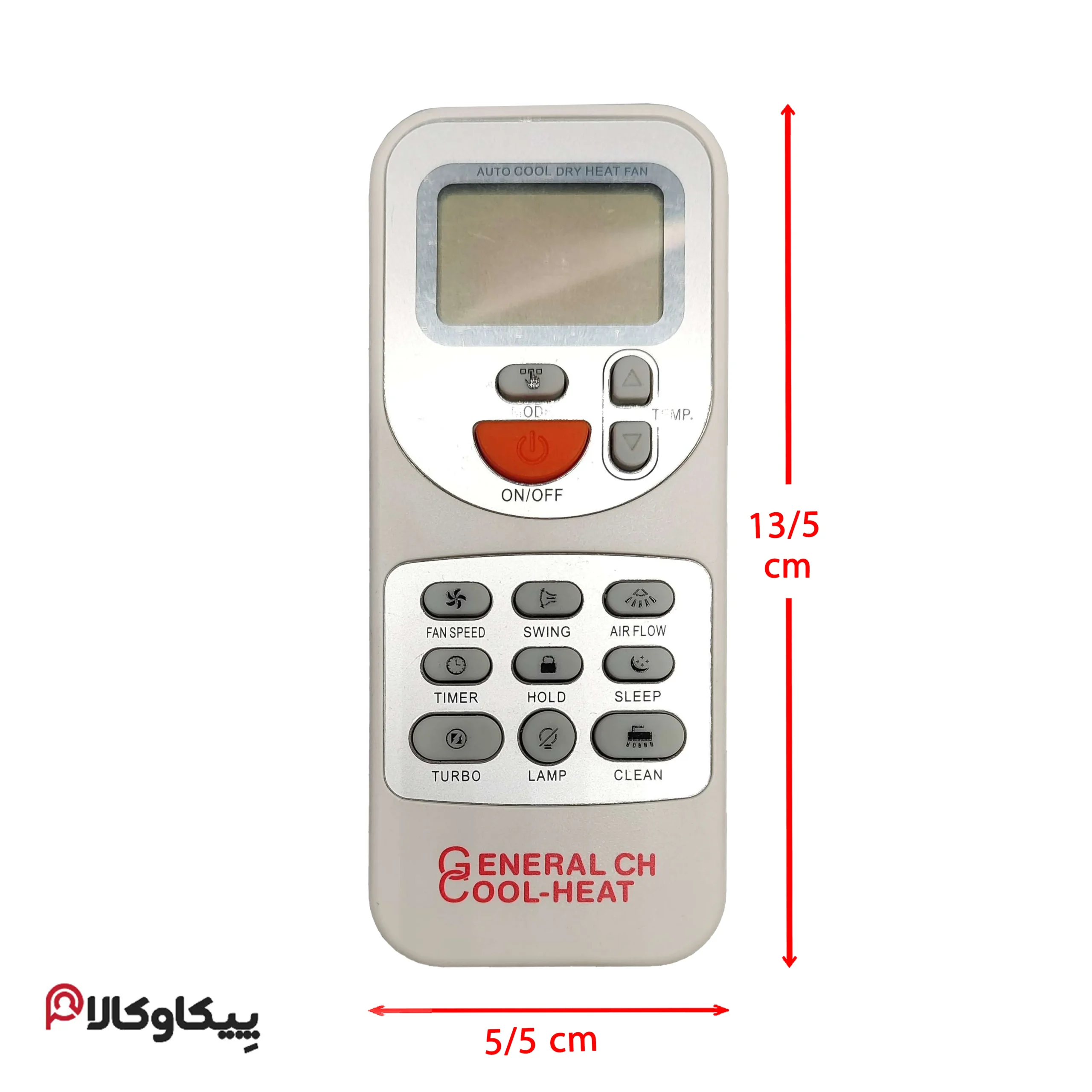 کنترل کولرگازی جنرال کول هیت GENERAL COOL اصلی