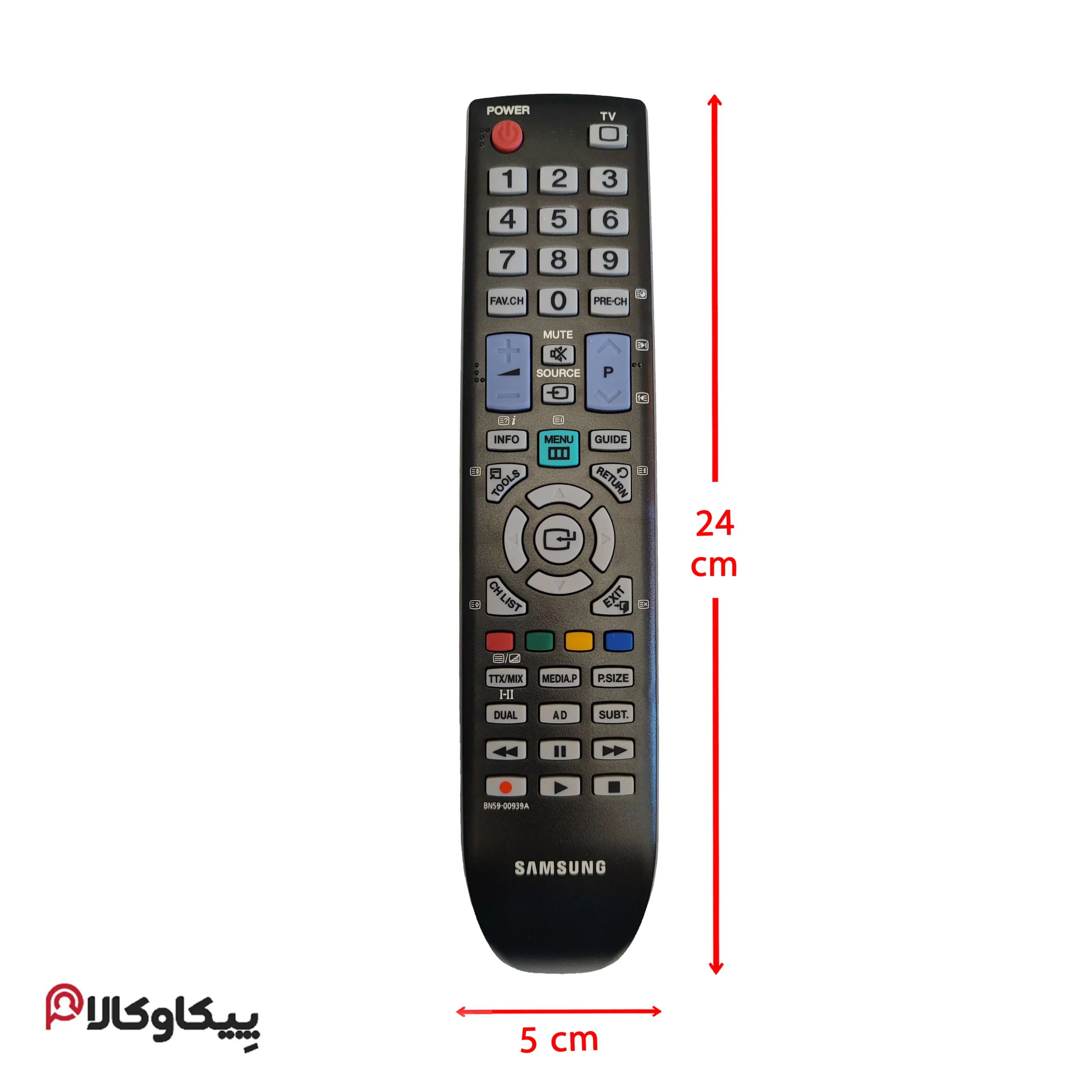 کنترل تلویزیون سامسونگ SAMSUNG 681 اورجینال
