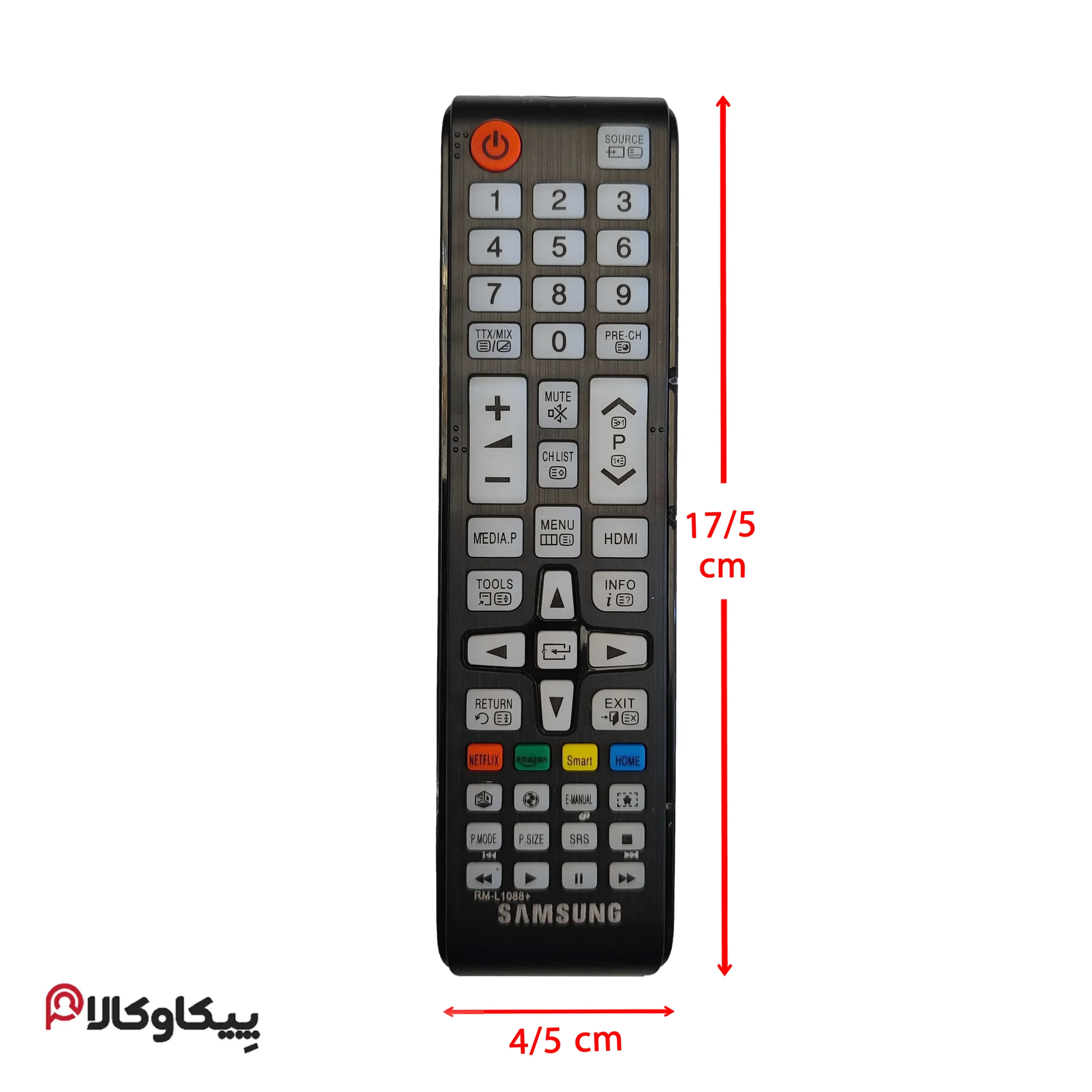 کنترل سامسونگ 1088 SAMSUNG پک دار دکمه سفید