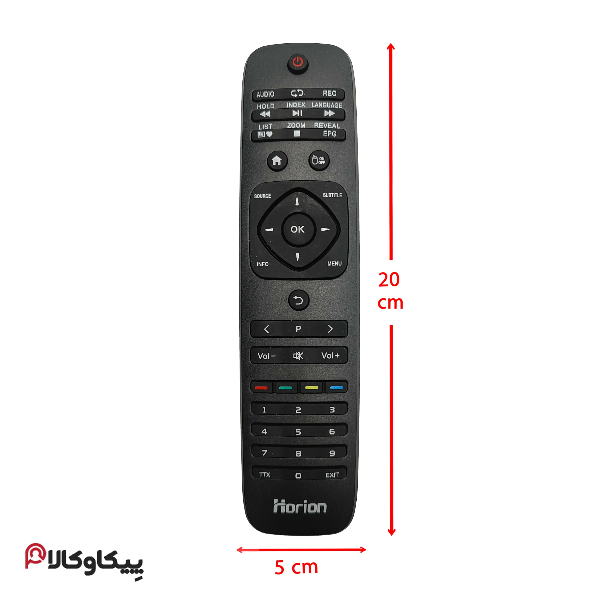 کنترل تلویزیون فیلیپس PHILIPS اصلی کوتاه