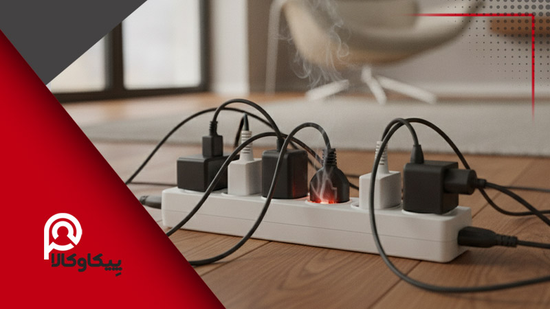 خطرات استفاده نامناسب از چند راهی برق