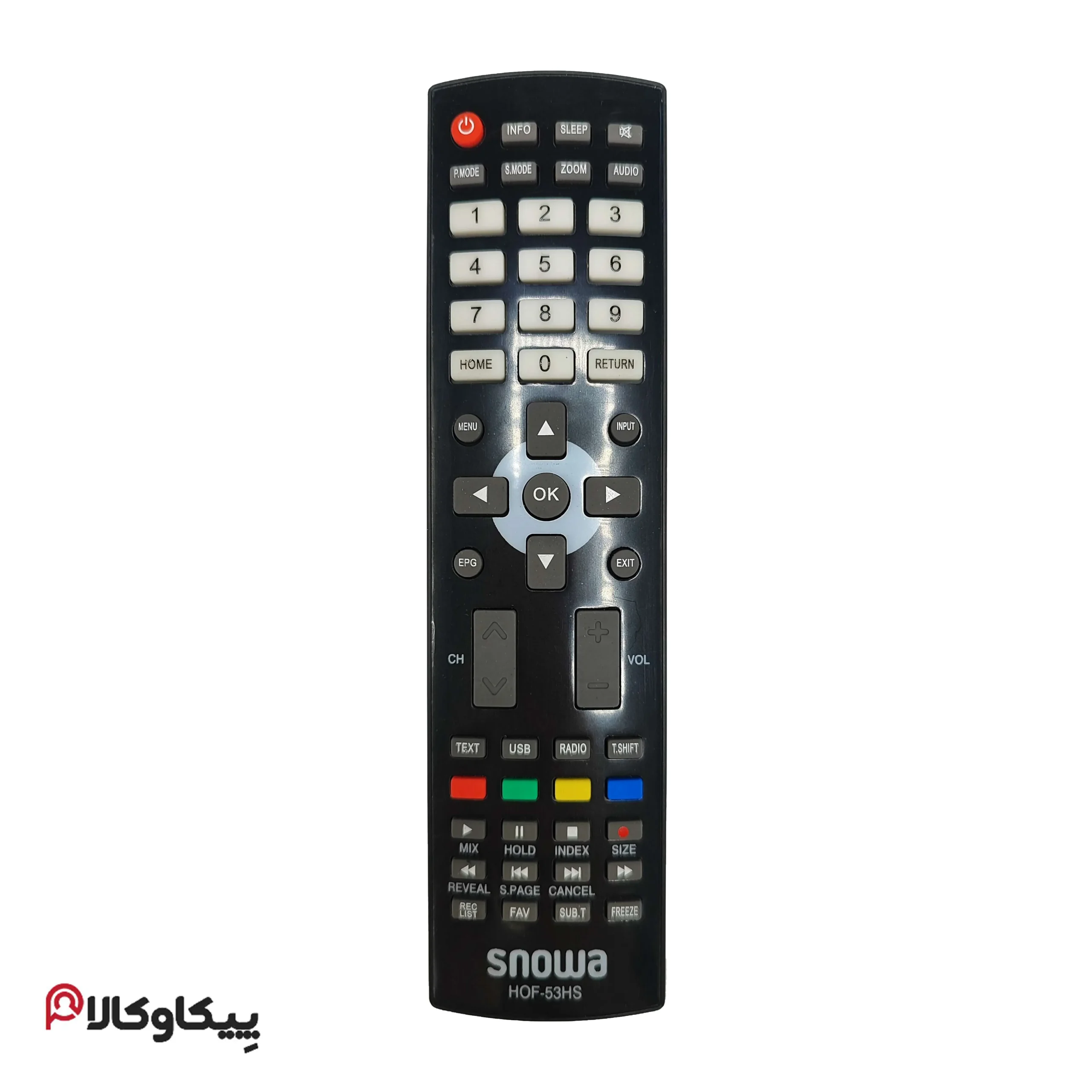 کنترل تلویزیون ESNOWA اسنوا صلیبی 53HS