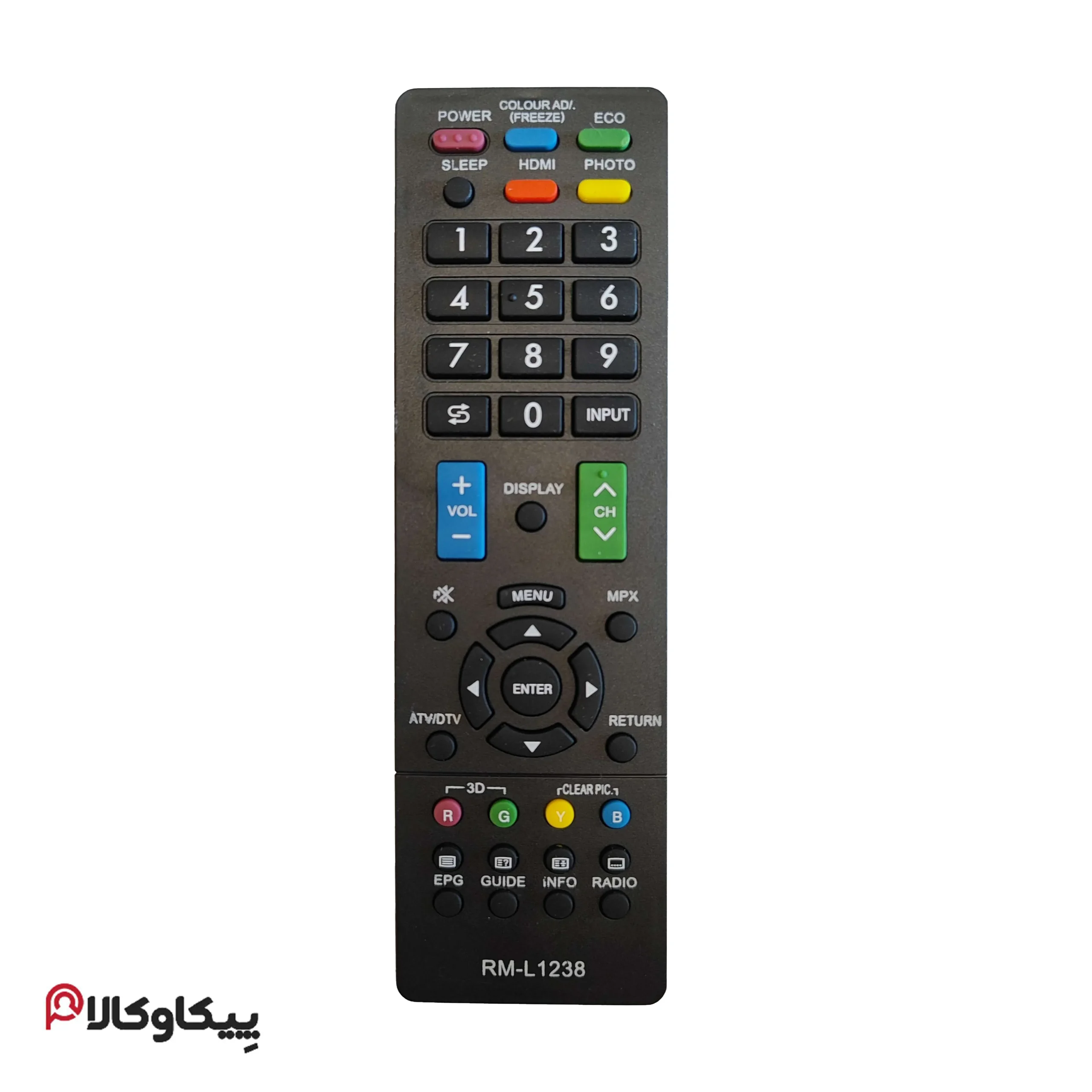 کنترل تلویزیون شارپ SHARP 1238