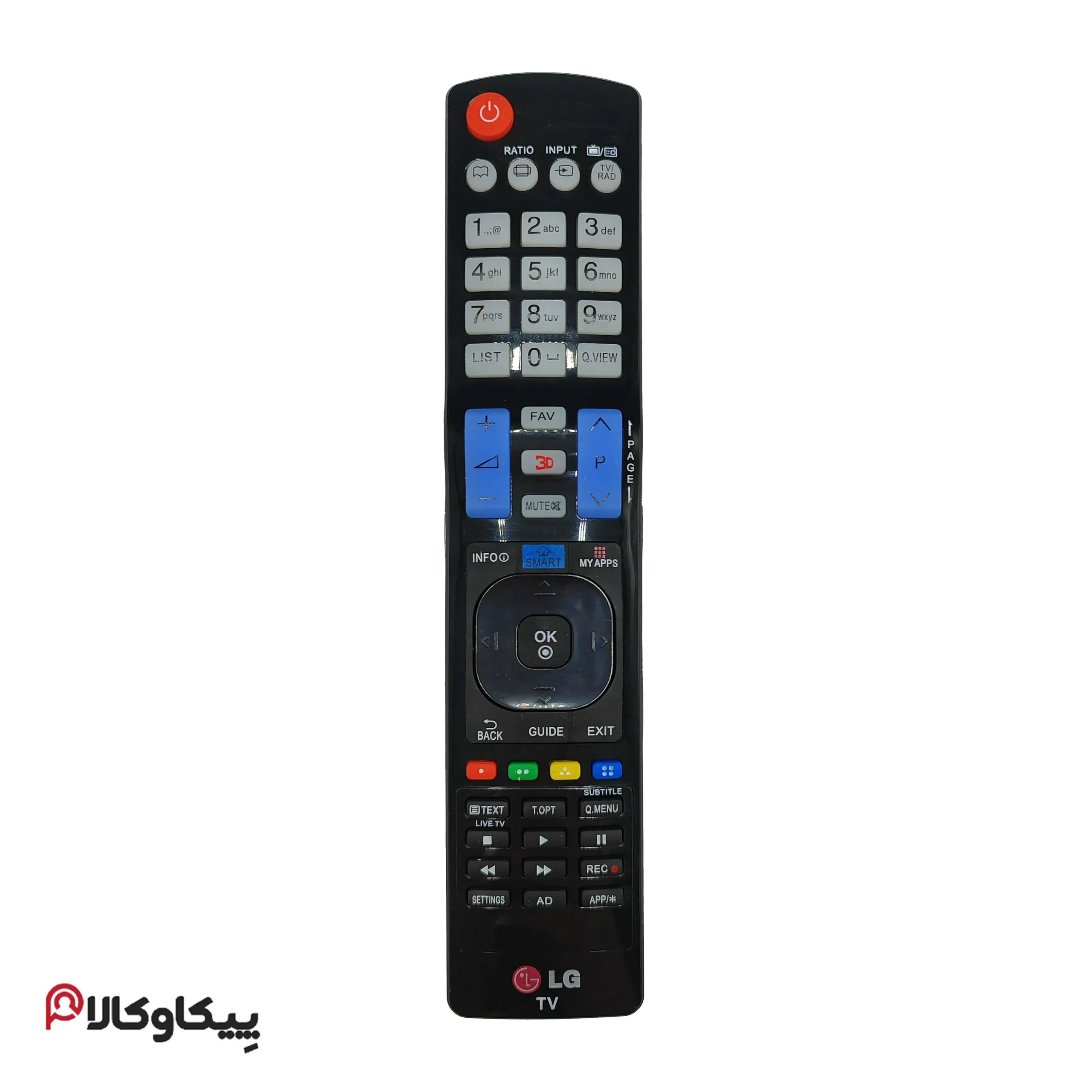 کنترل تلویزیون ال جی LG 502 بلند معمولی