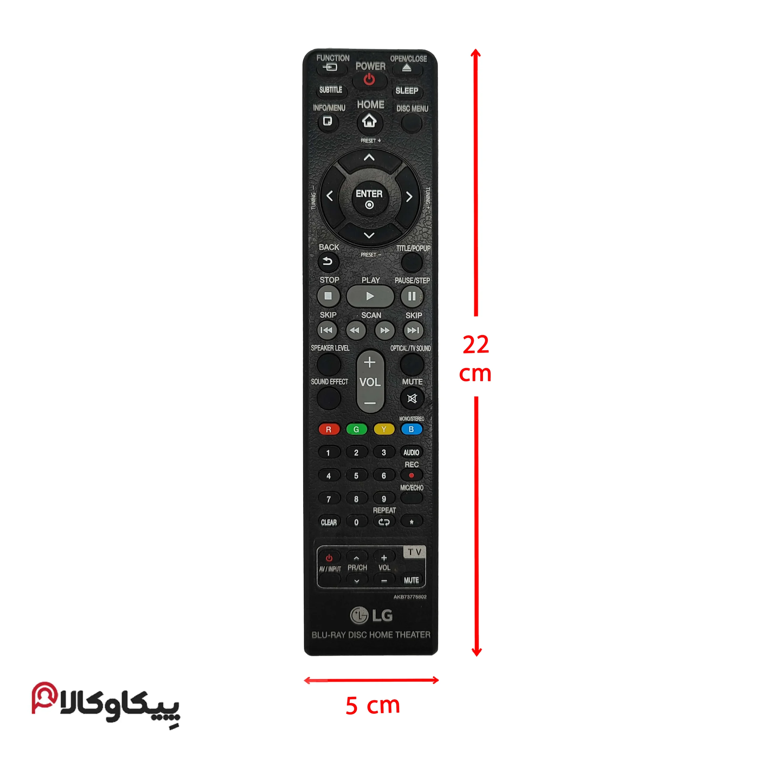 کنترل ال جی 806 LG سینما خانگی اصلی - تصویر 2