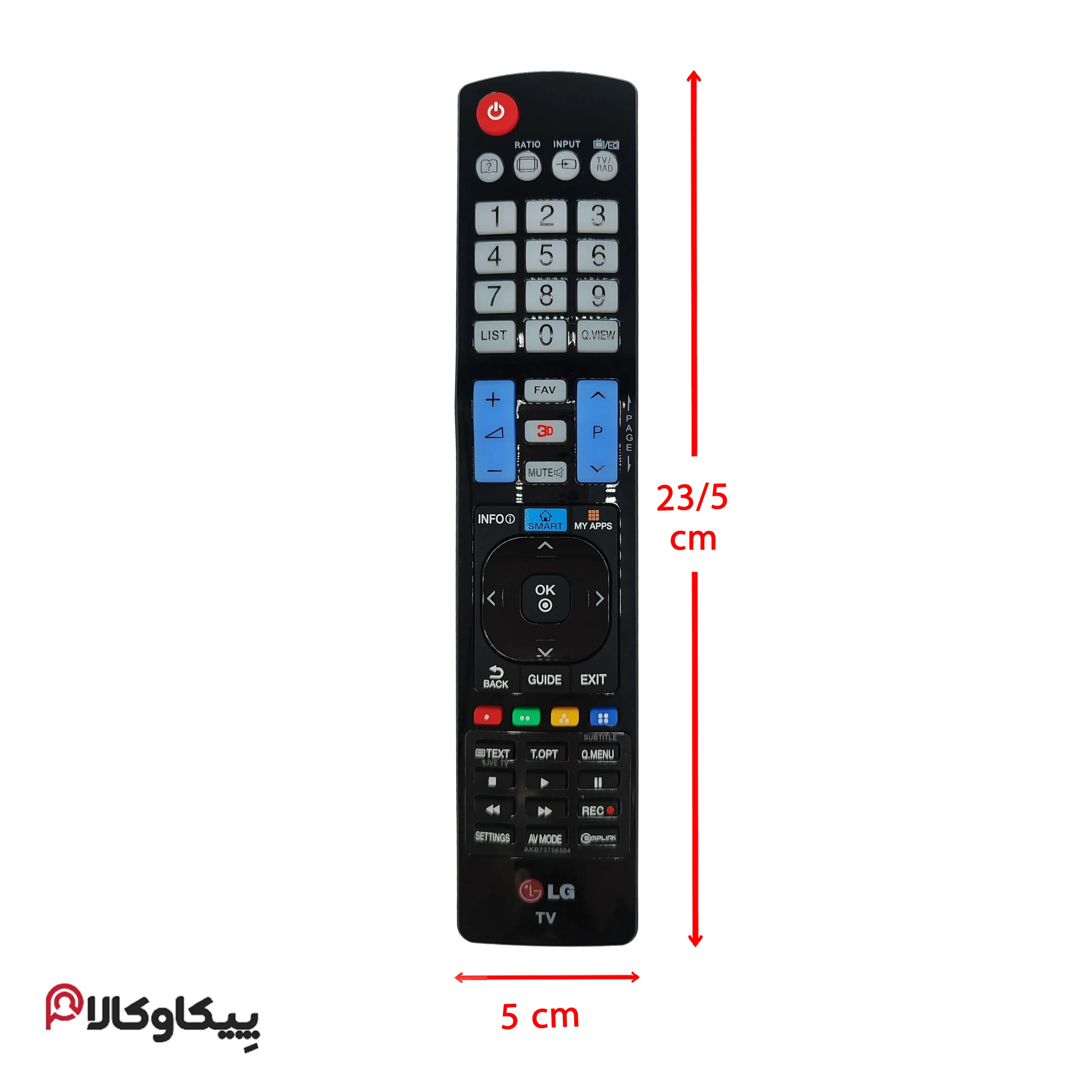 کنترل تلویزیون ال جی LG 930 اورجینال - تصویر 2