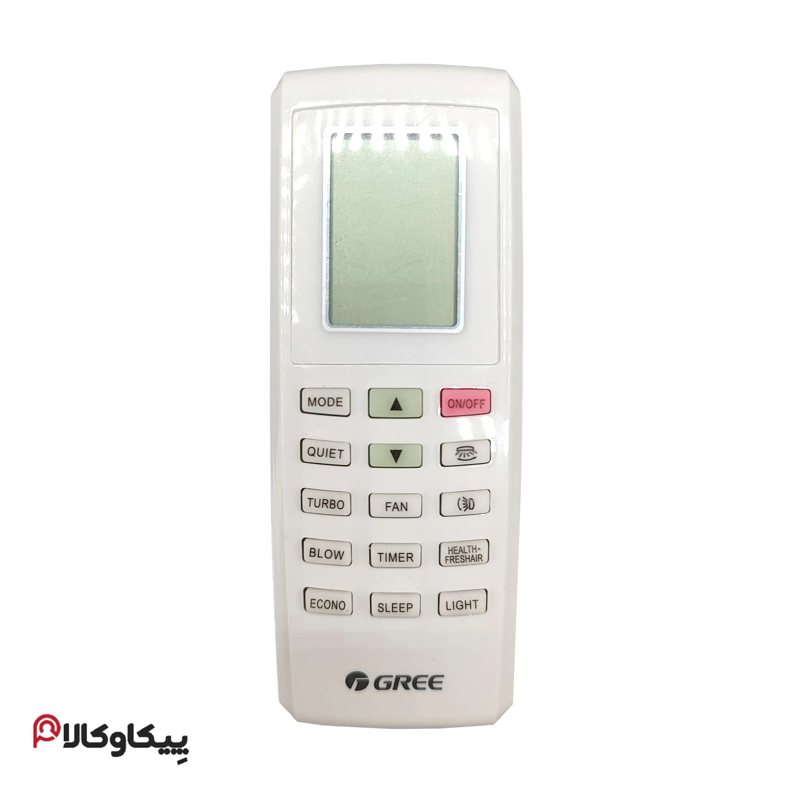 کنترل کولرگازی گری GREE دکمه صورتی کوچک
