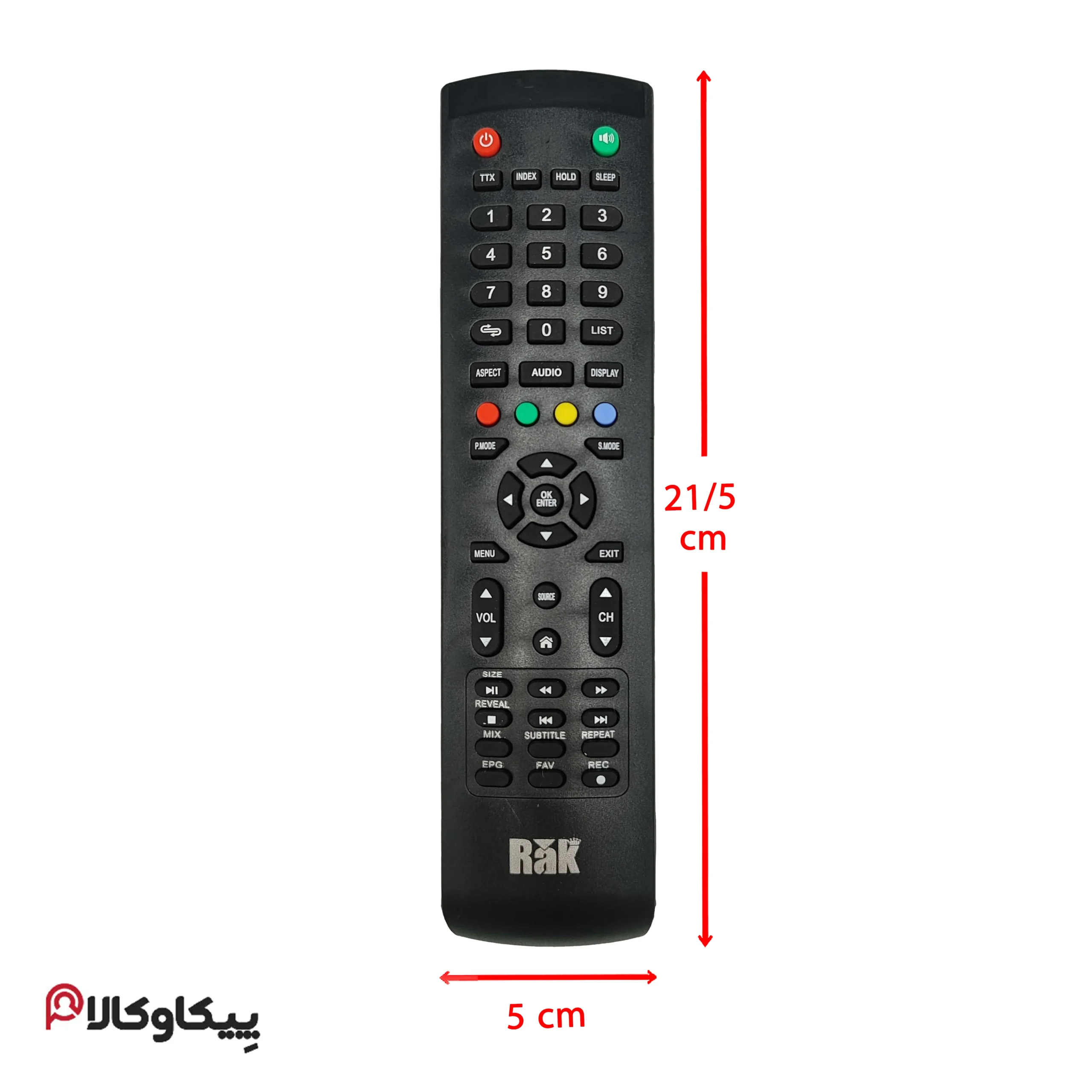کنترل تلویزیون راک طرح 2500 RAK - تصویر 2