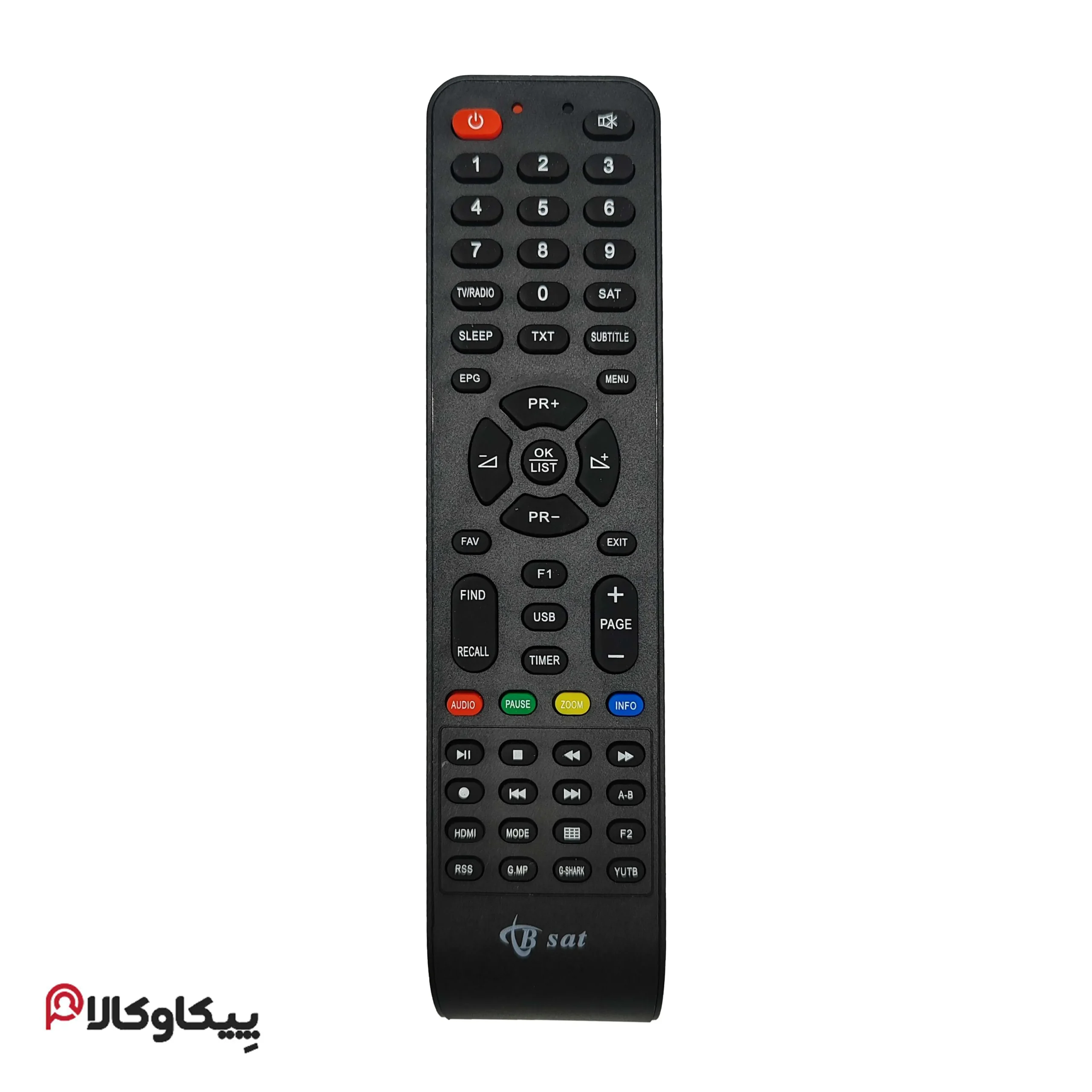 کنترل گیرنده B SAT بی ست