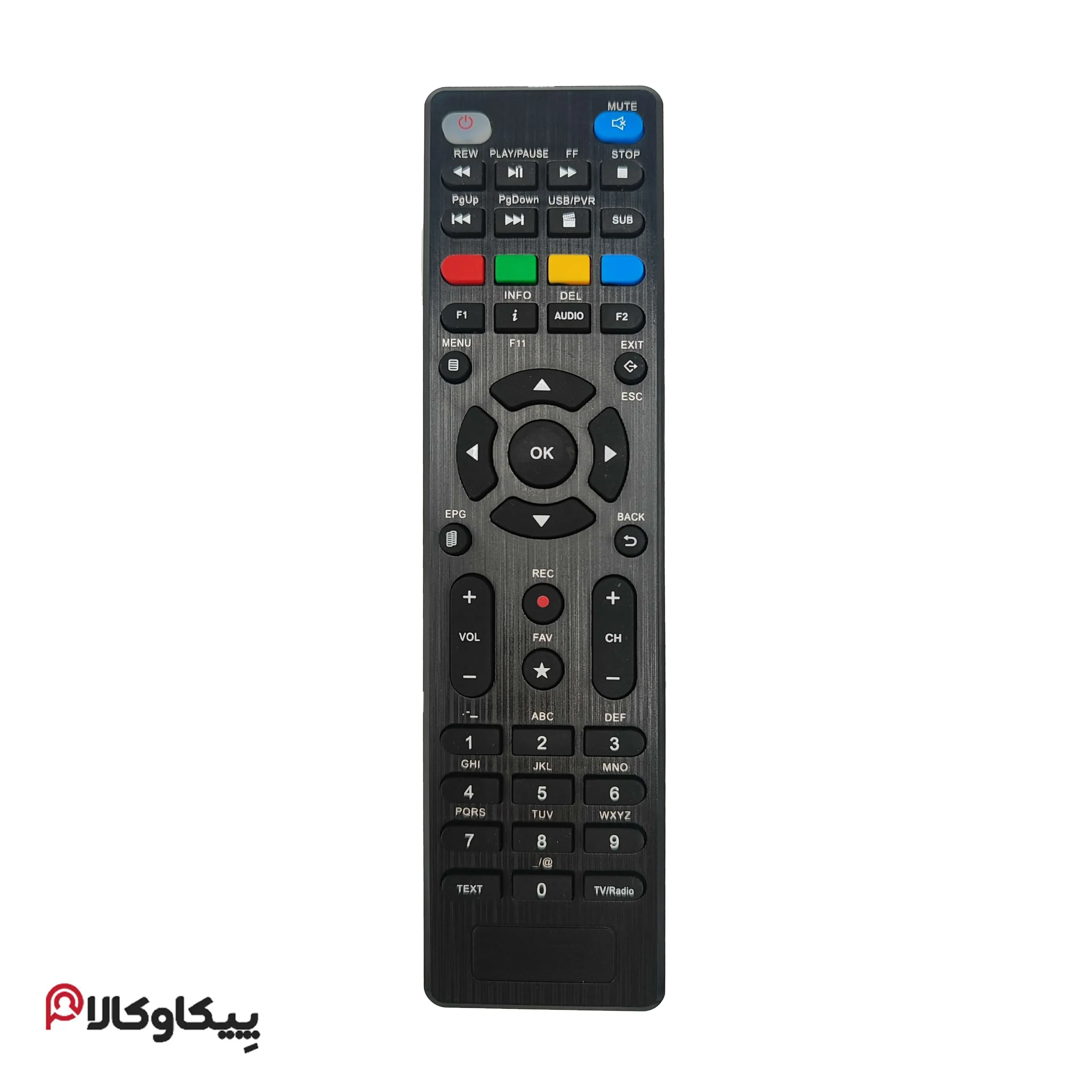 کنترل گیرنده STARSAT استارست تخت دکمه سفید