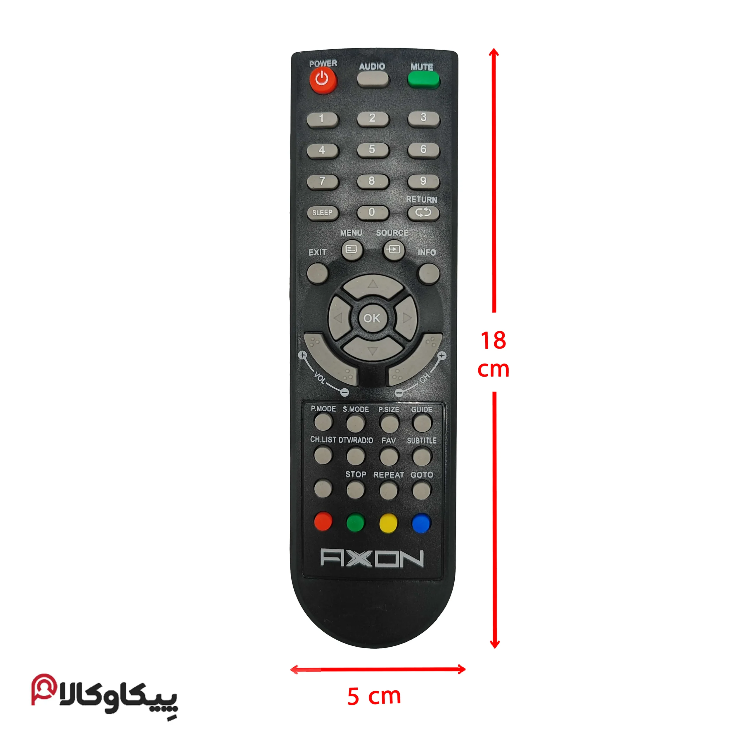 کنترل تلویزیون AXON آکسون طرح 440 - تصویر 2
