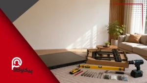 وسایل نصب تلویزیون روی دیوار و براکت مناسب