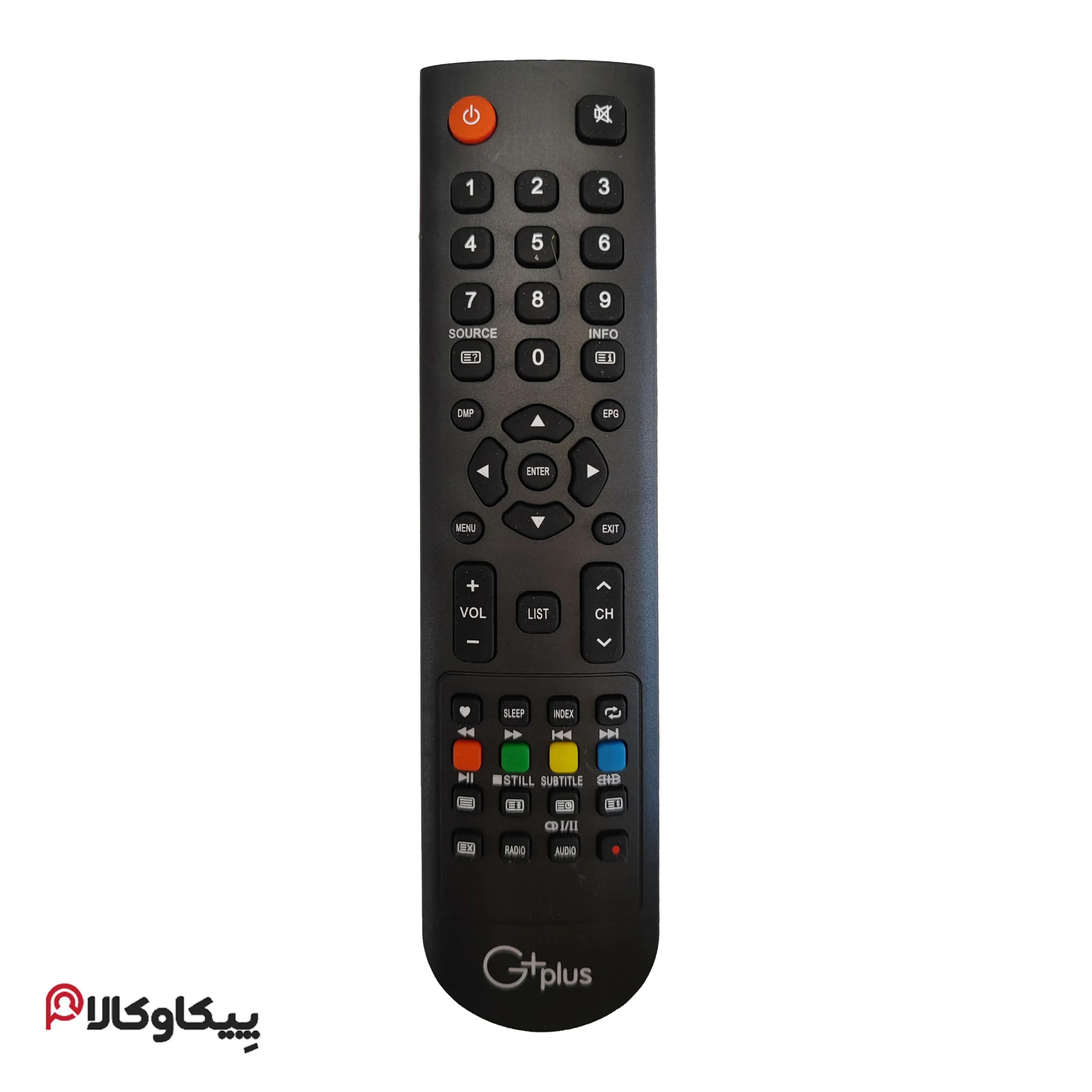 کنترل تلویزیون جی پلاس G+ ته گرد