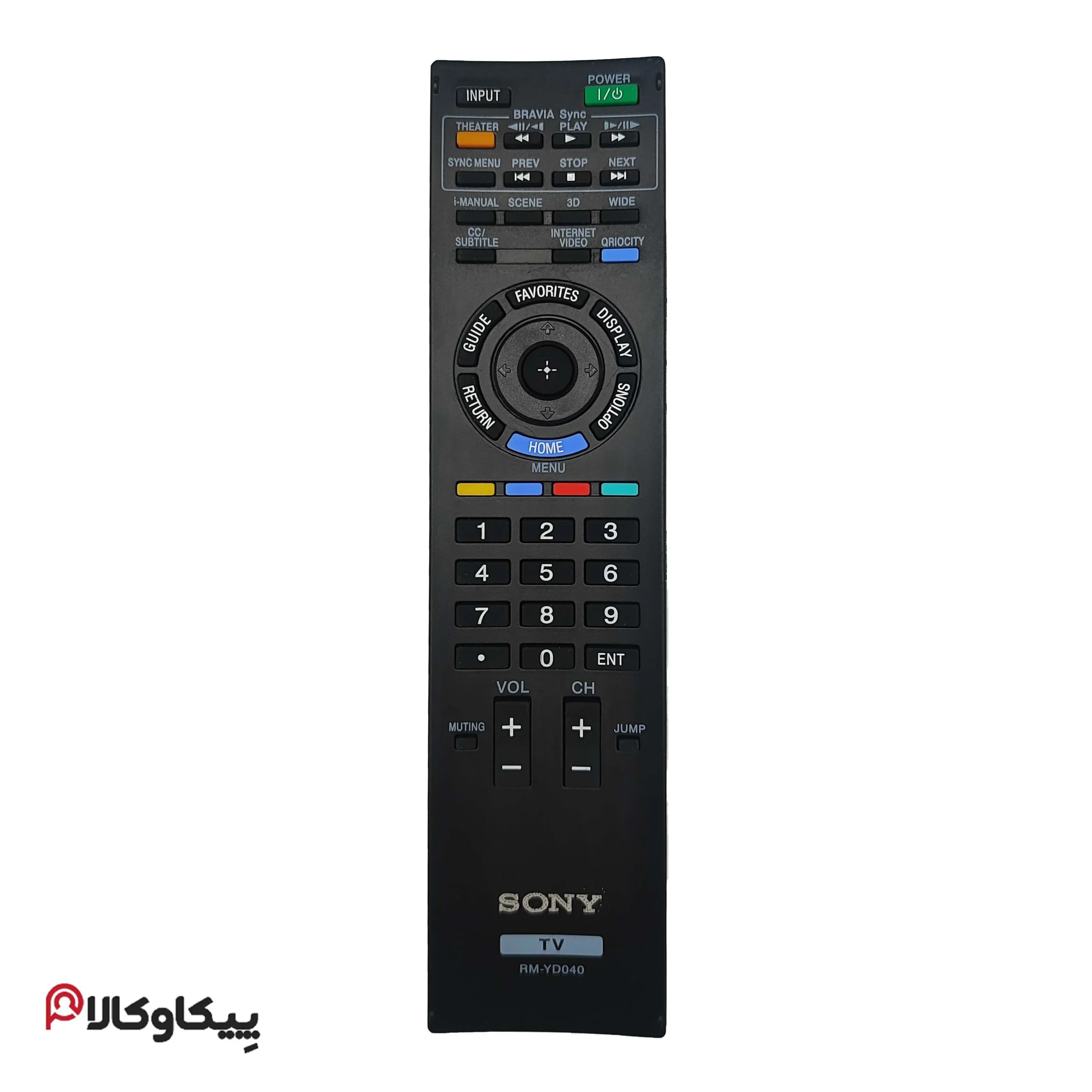 کنترل تلویزیون سونی پشت پاور SONY