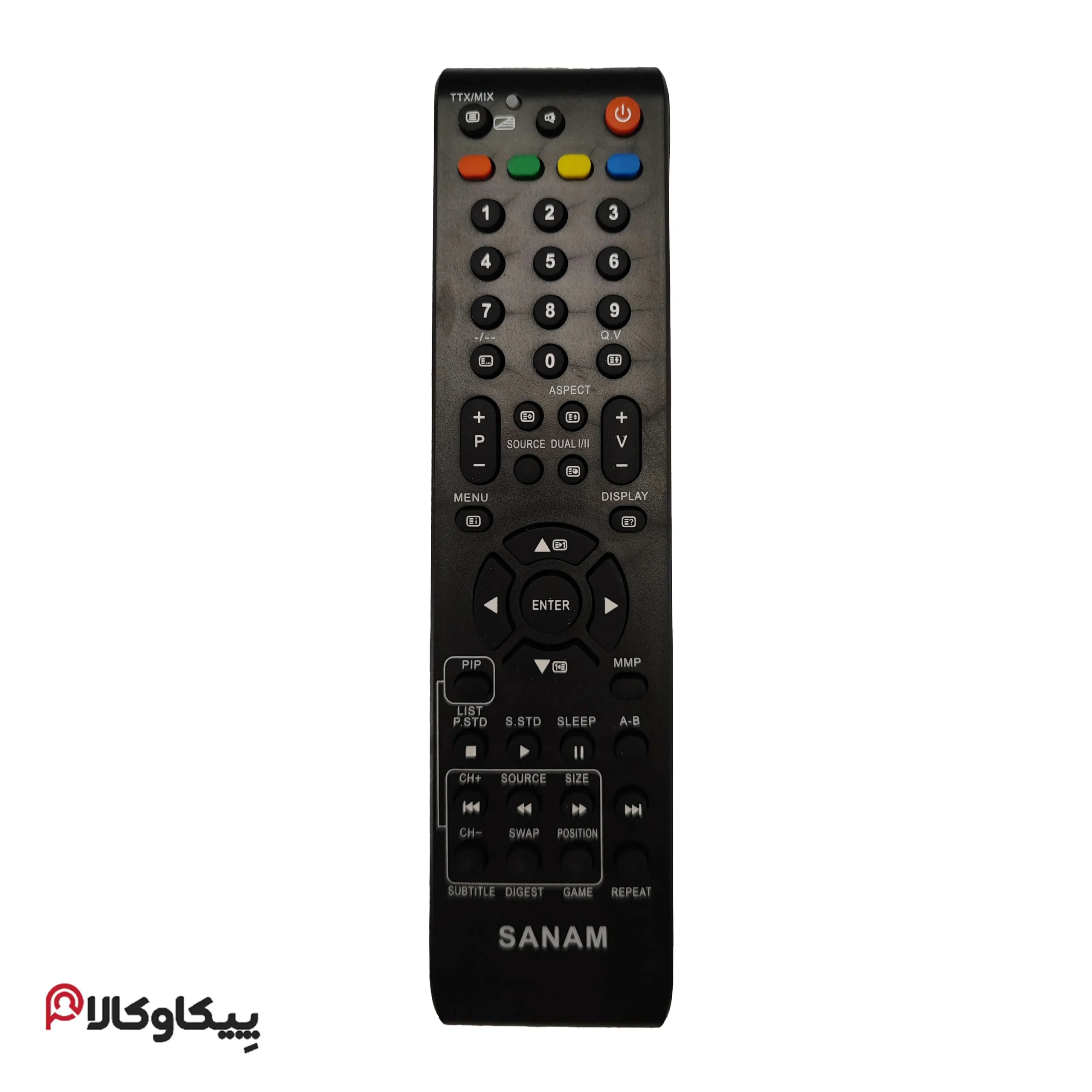 کنترل تلویزیون SANAM صنام 102A