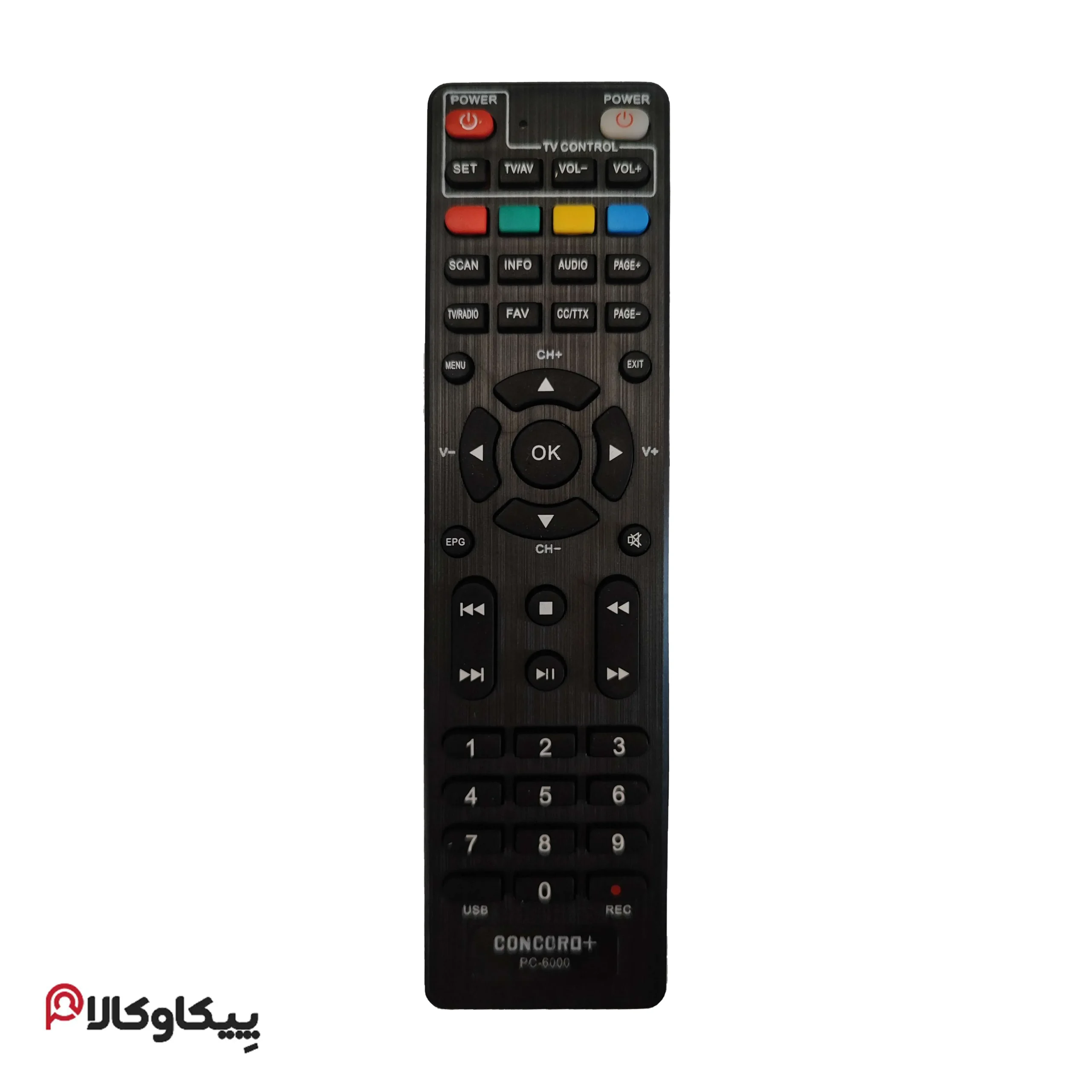 کنترل گیرنده دیجیتال کنکورد CONCORD 6000