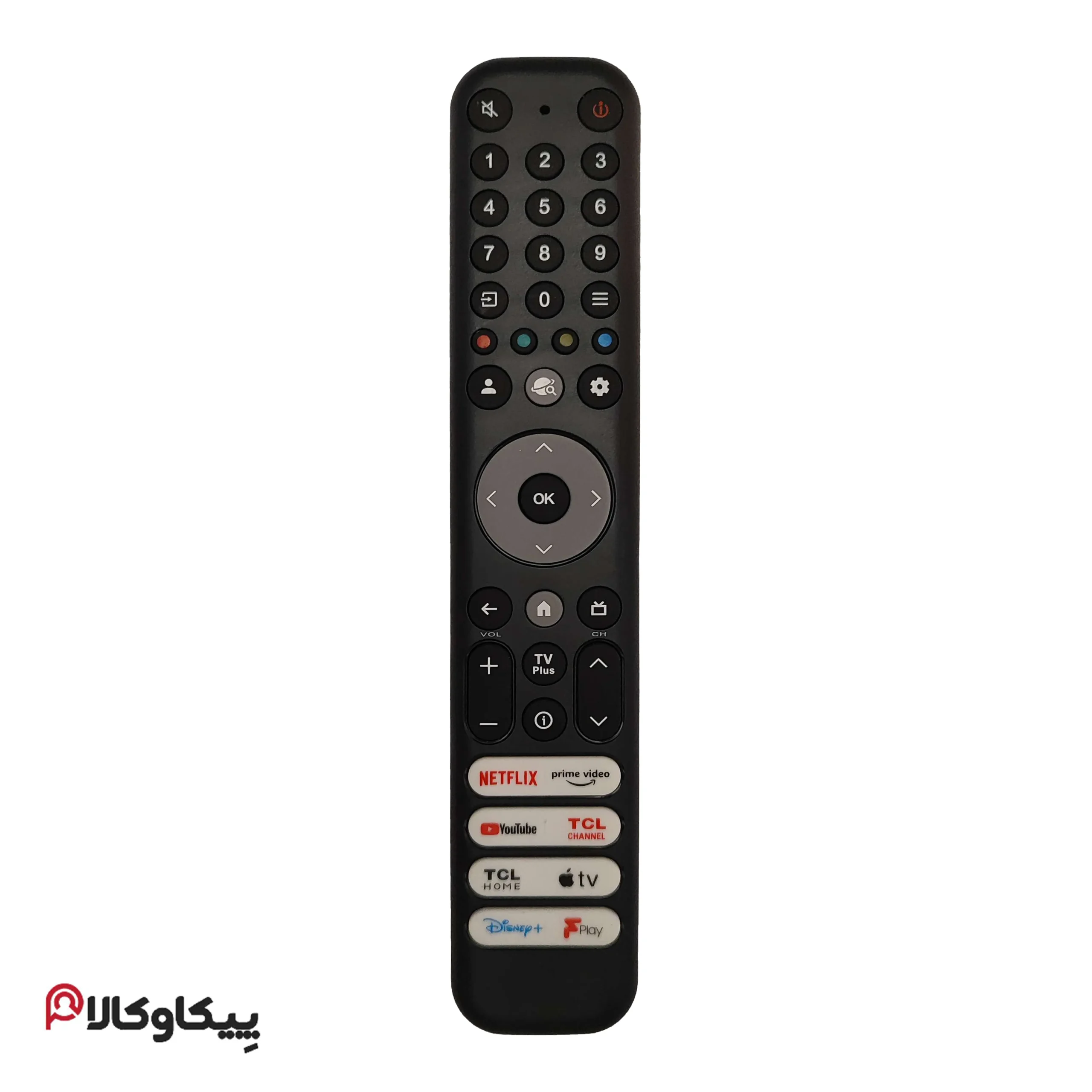 کنترل تلویزیون TCL تی سی ال بیضی جدید