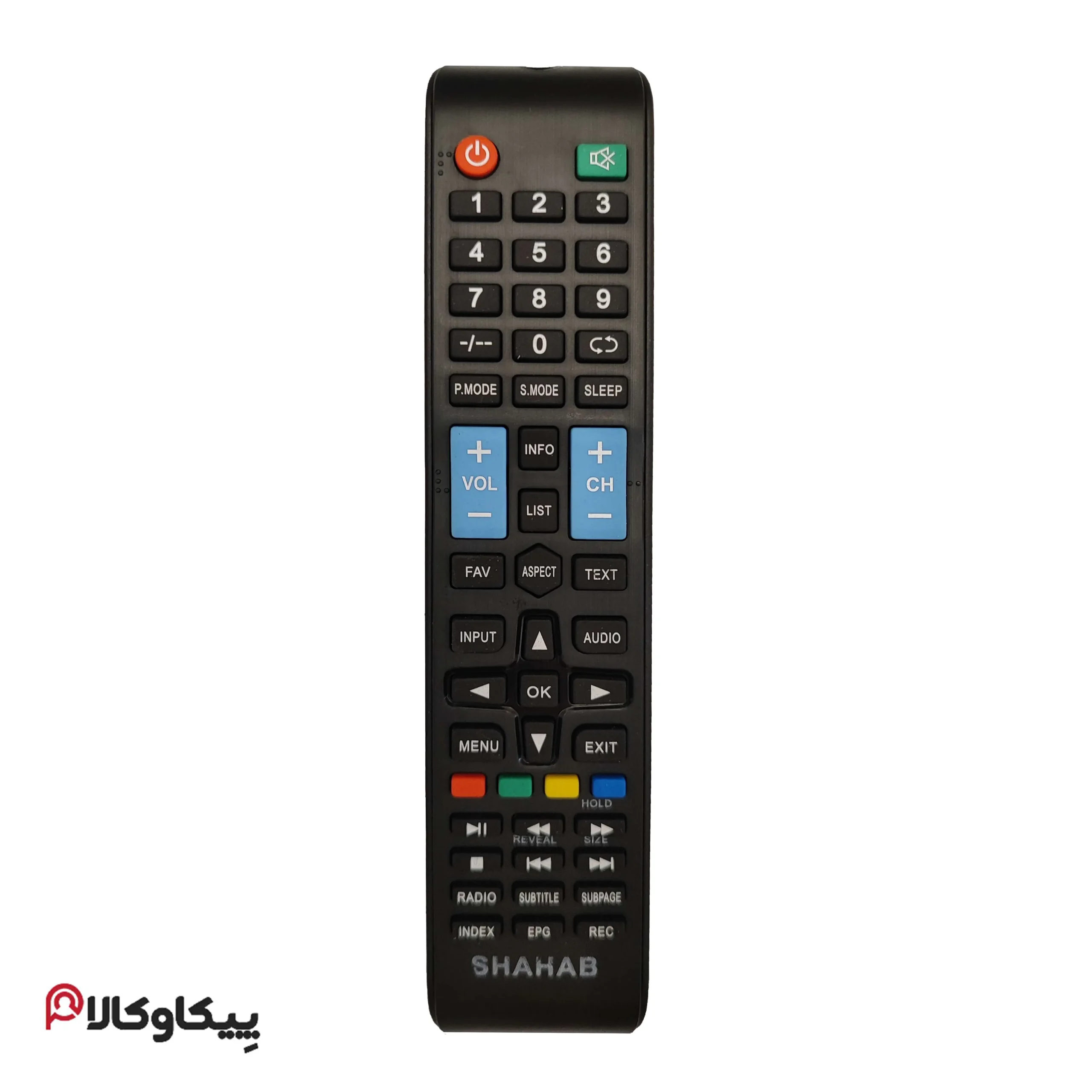 کنترل تلویزیون شهاب طرح 1078 SHAHAB