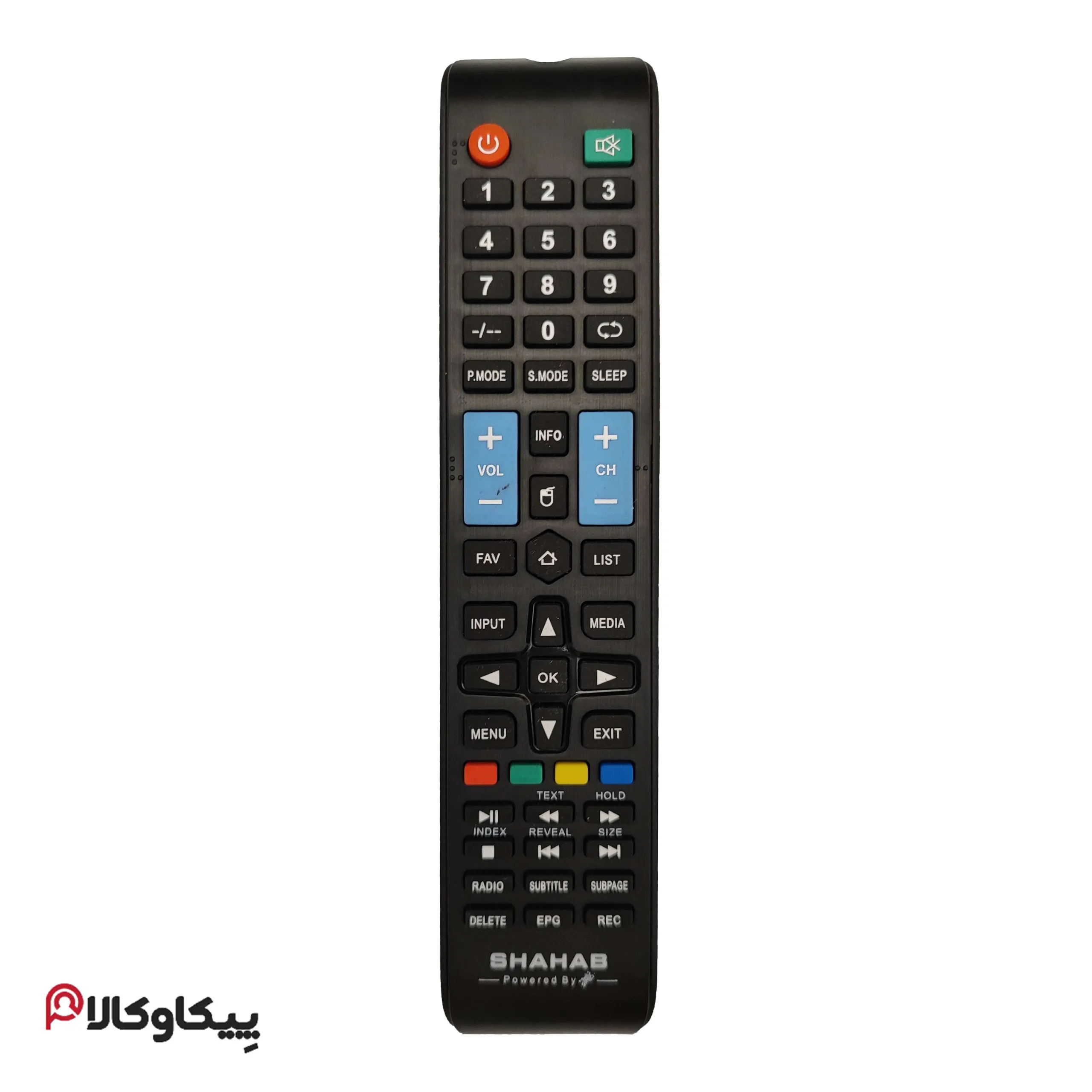 کنترل تلویزیون شهاب طرح 1078 موس دار SHAHAB