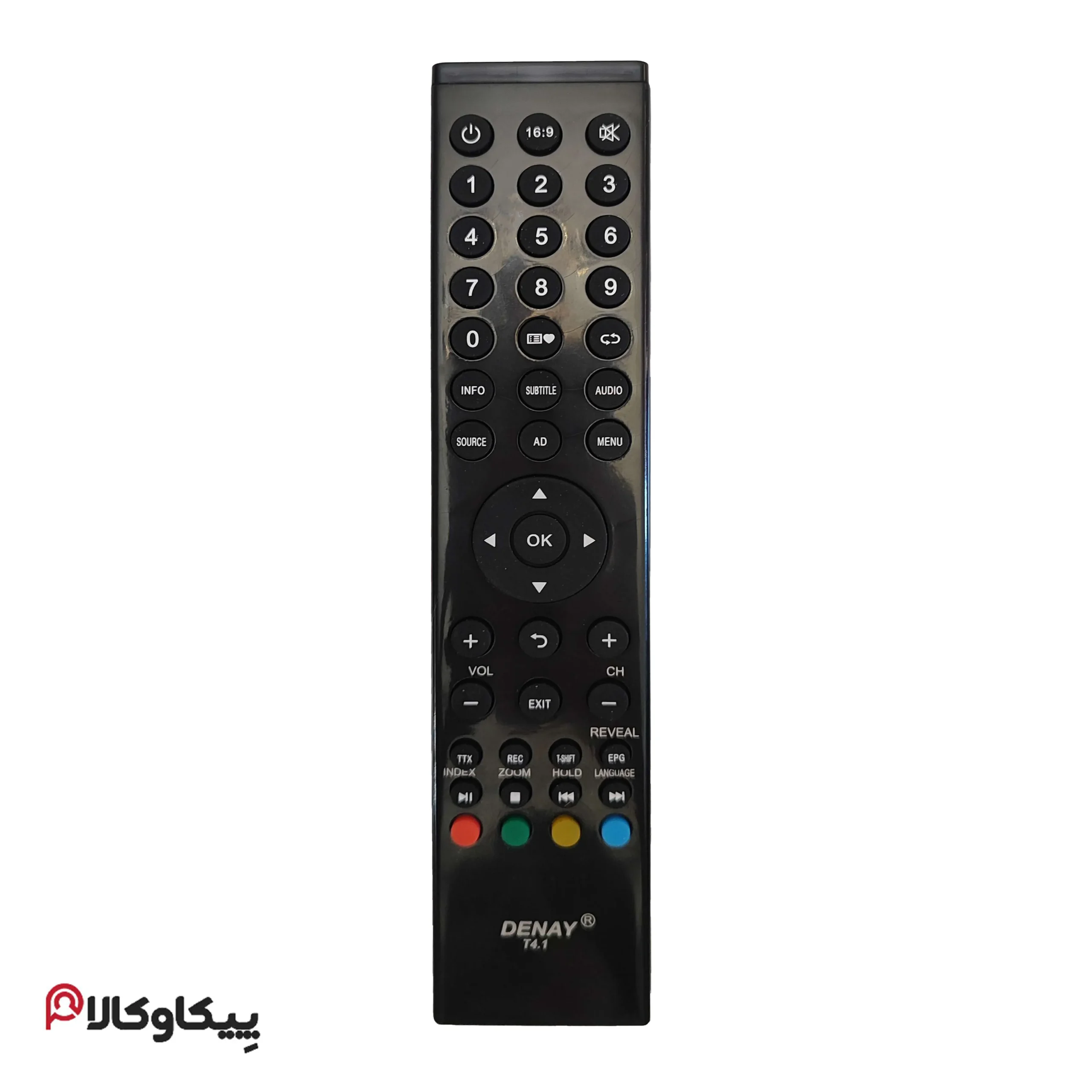 کنترل تلویزیون DENAY دنای با دکمه 16:9