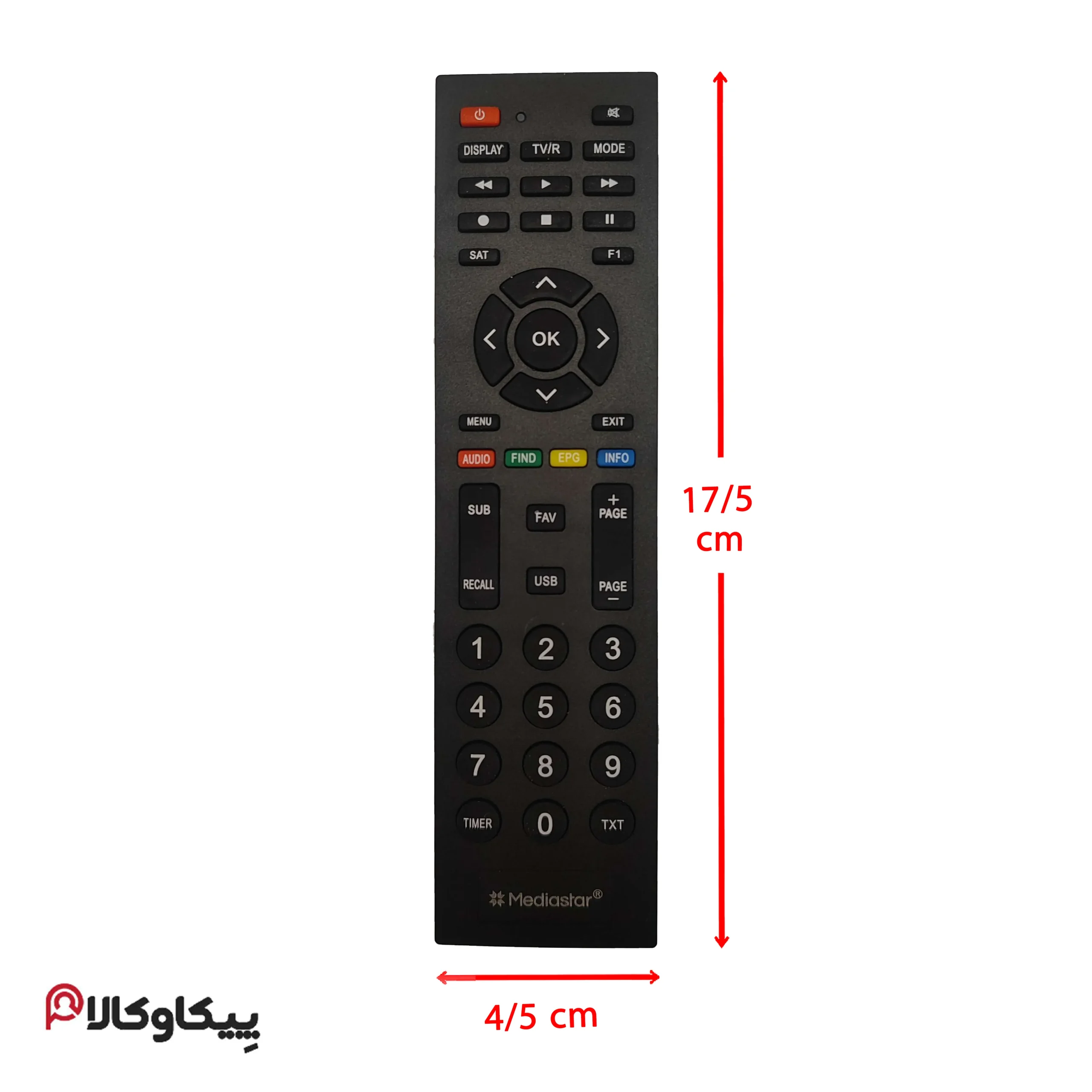 کنترل مديااستار 3500 MEDIASTAR معمولی - تصویر 2